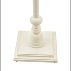 Lampada da Terra in Legno Laura Ashley Tate con Base Bianco Invecchiato