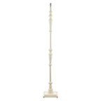 Lampada da Terra in Legno Laura Ashley Tate con Base Bianco Invecchiato