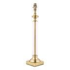 Lampada da tavolo a candeliere in vetro Laura Ashley Winston Ottone Antico