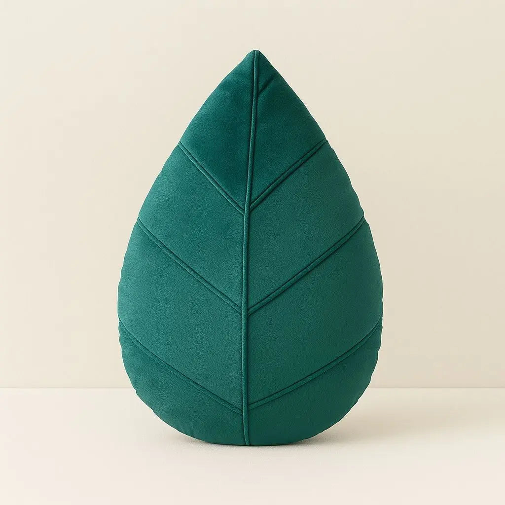 Cuscino a Foglia con Venature