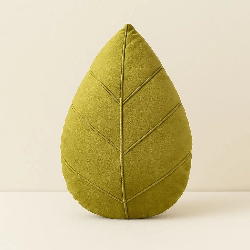 Cuscino a Foglia con Venature