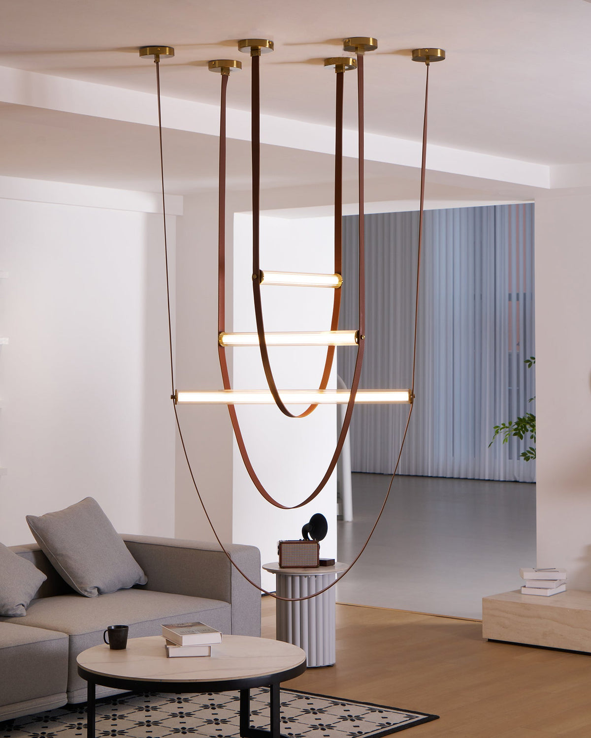 Lampada a sospensione Tracer Belt