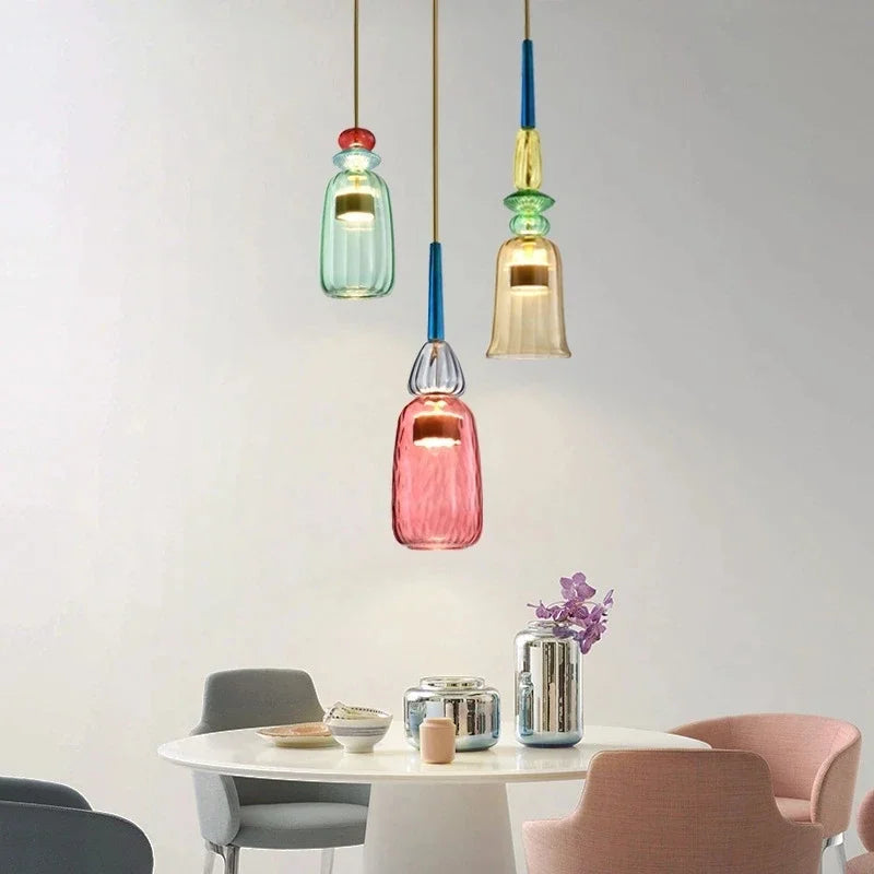 GlowSphere - Lampade a sospensione stilose per un arredamento vivace