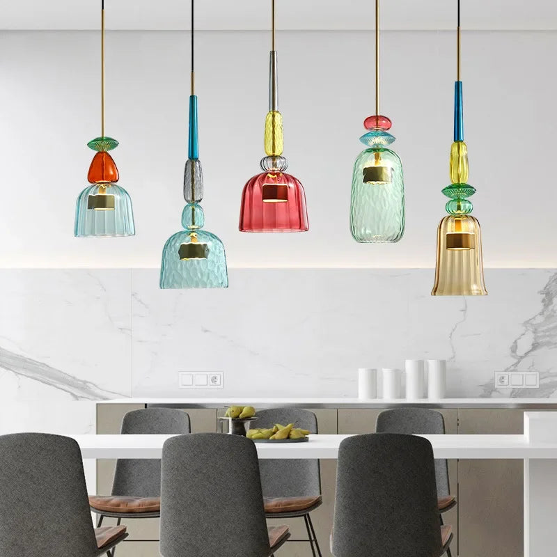 GlowSphere - Lampade a sospensione stilose per un arredamento vivace