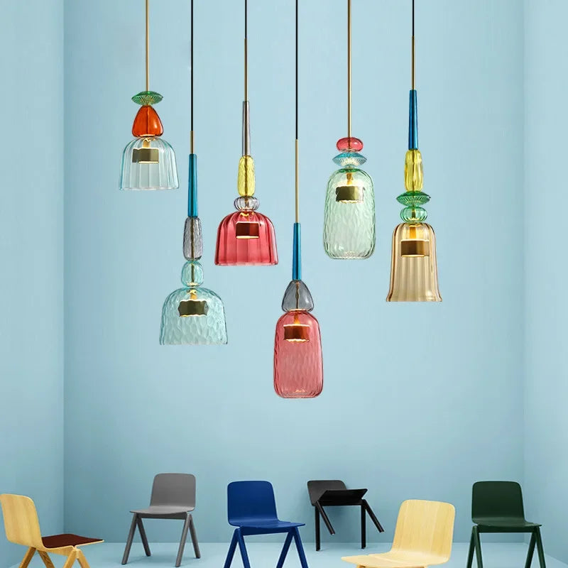 GlowSphere - Lampade a sospensione stilose per un arredamento vivace