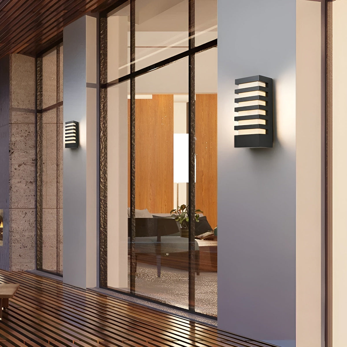 Moderna Applique in Alluminio – Impermeabile e Durevole | Per Interni ed Esterni