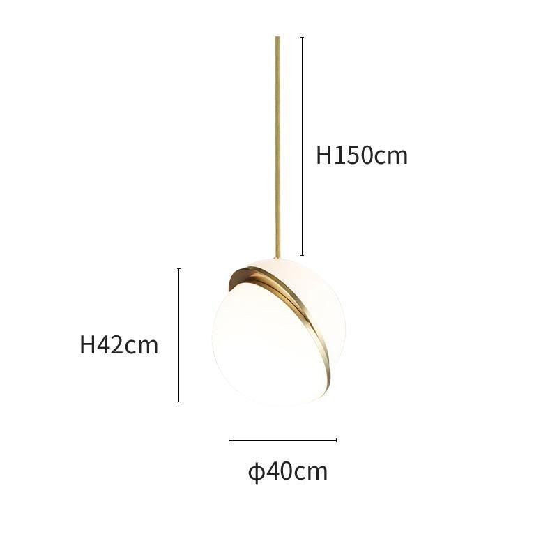 Lampada a sospensione Crescent