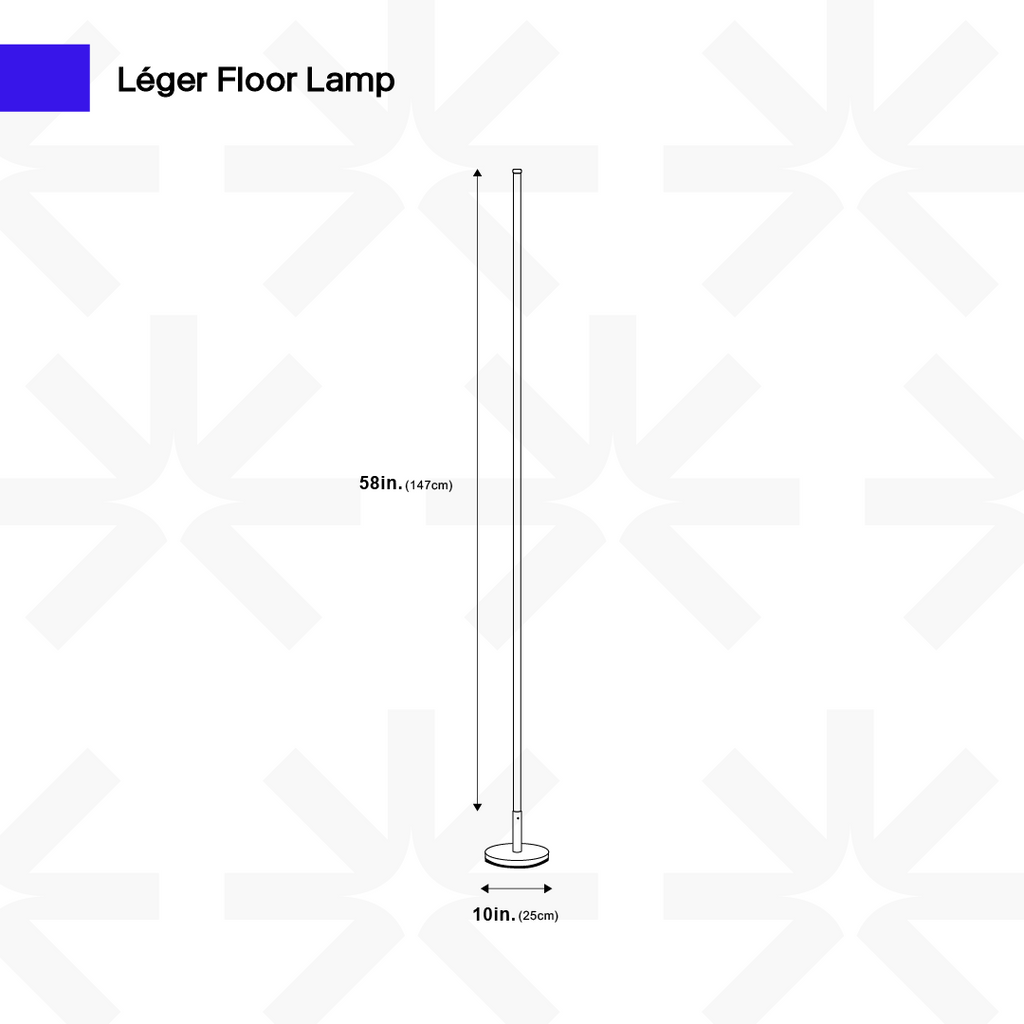 Lampada da Terra Léger