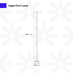 Lampada da Terra Léger