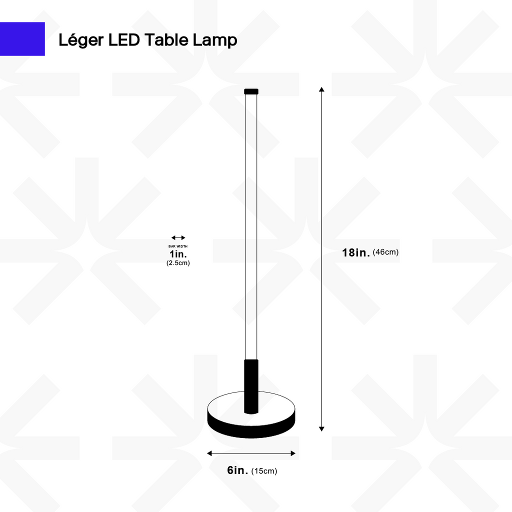 Lampada da Tavolo LED Léger