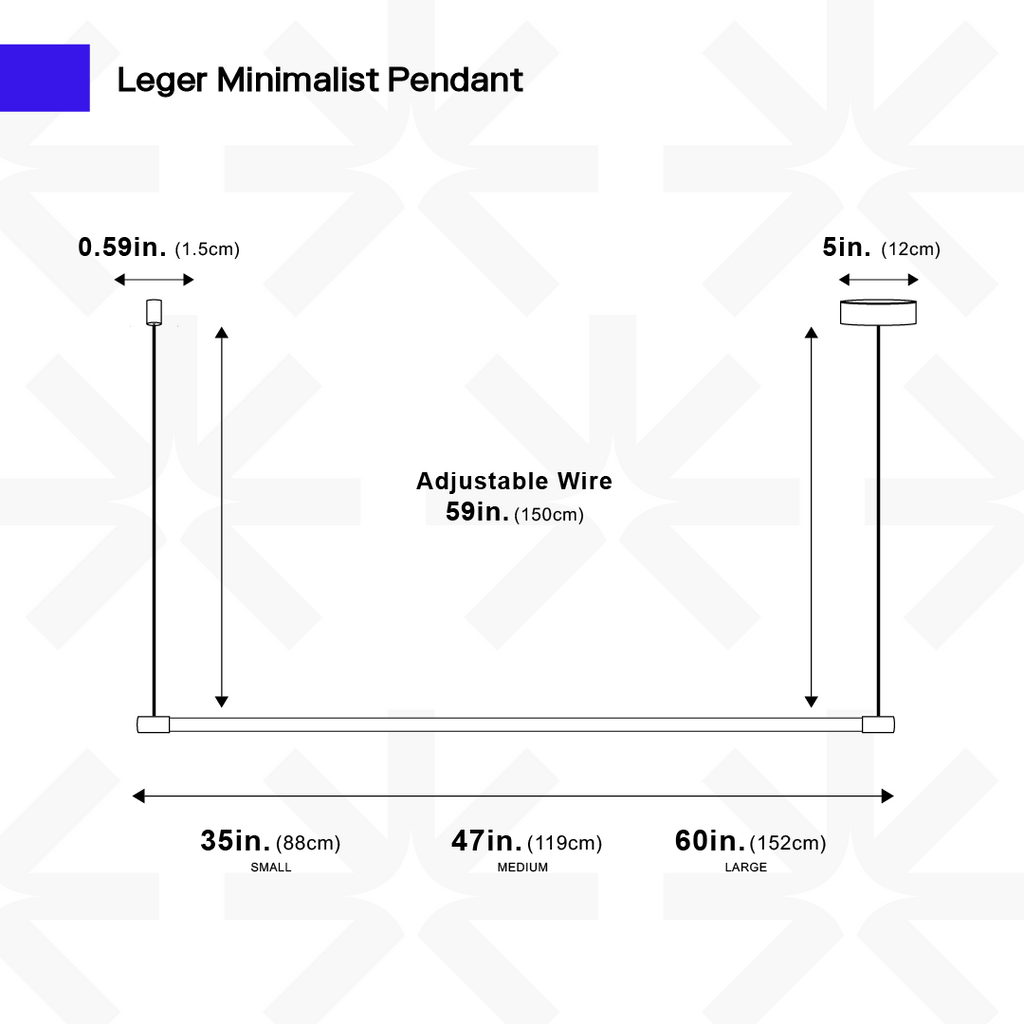 Pendente Minimalista Leger