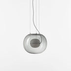 Leitvia Lampada a sospensione – Vetro – Trasparente – Ø30 cm – Moderna