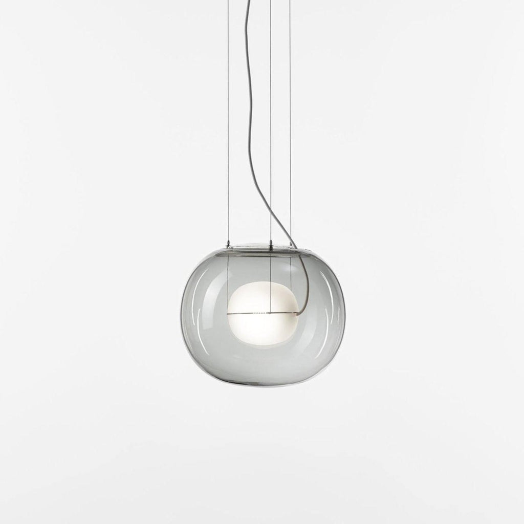 Leitvia Lampada a sospensione – Vetro – Trasparente – Ø30 cm – Moderna