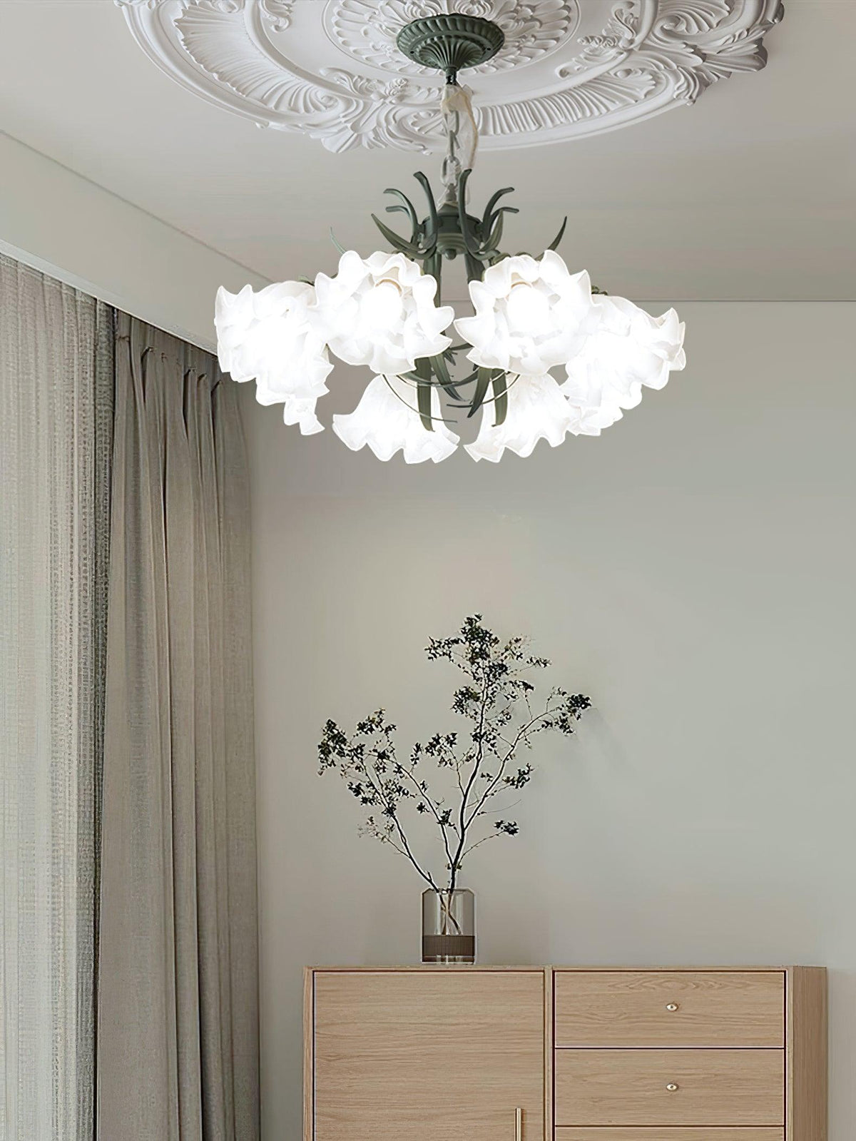 Lampadario Fiore di Mughetto