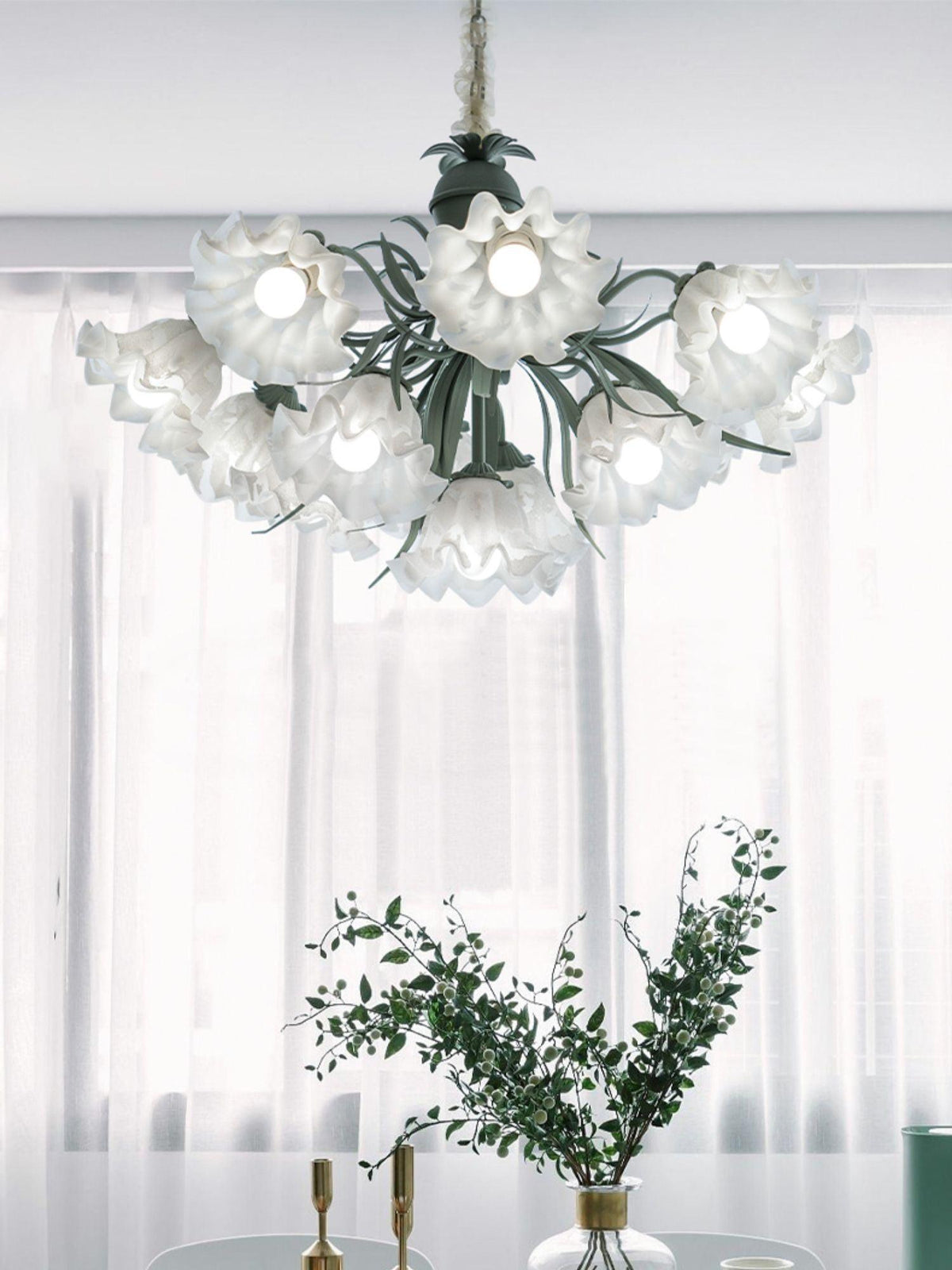 Lampadario Fiore di Mughetto