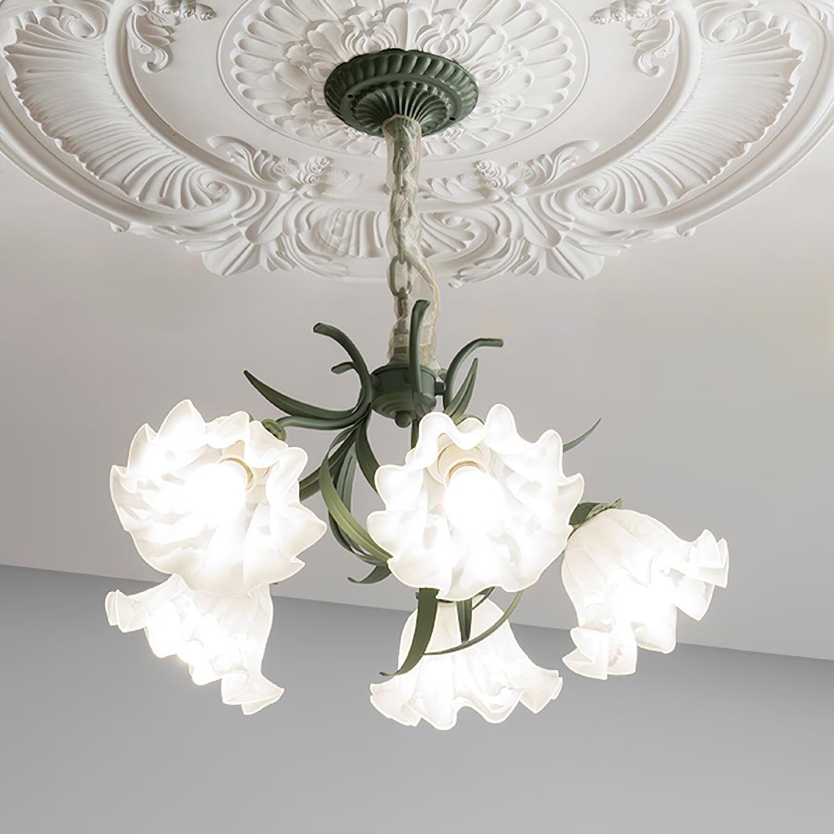 Lampadario Fiore di Mughetto