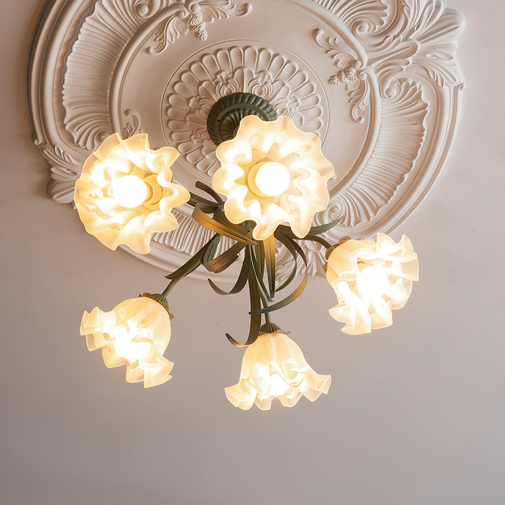 Lampadario Fiore di Mughetto
