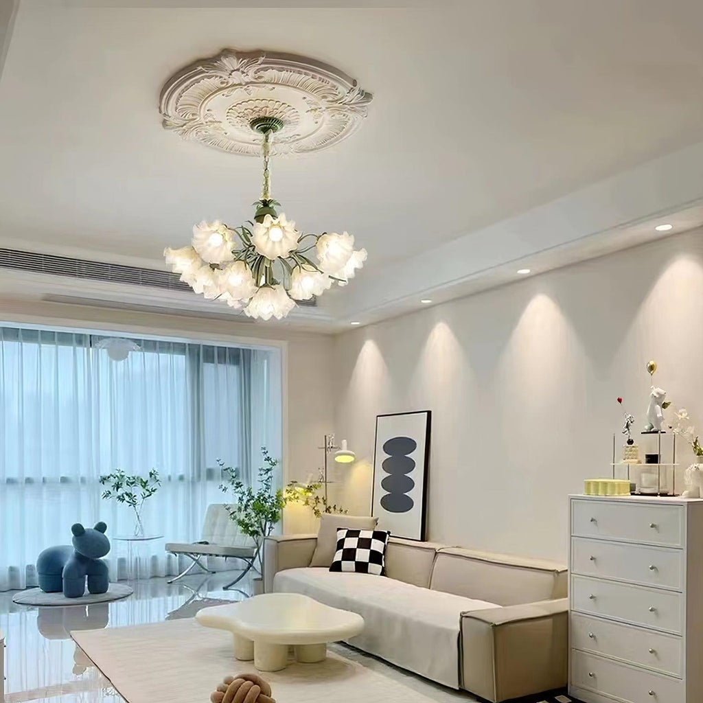 Lampadario Fiore di Mughetto