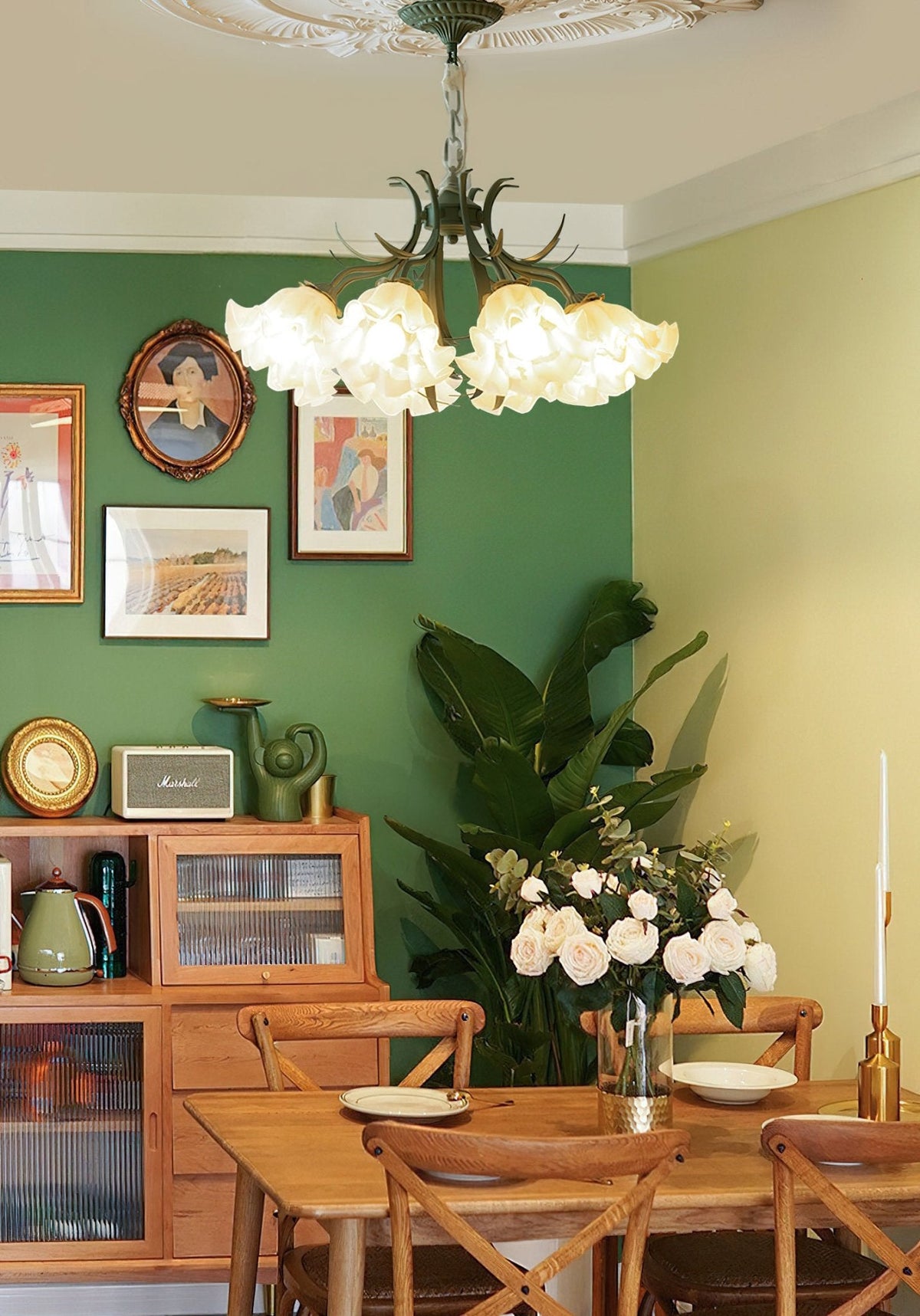 Lampadario Fiore di Mughetto
