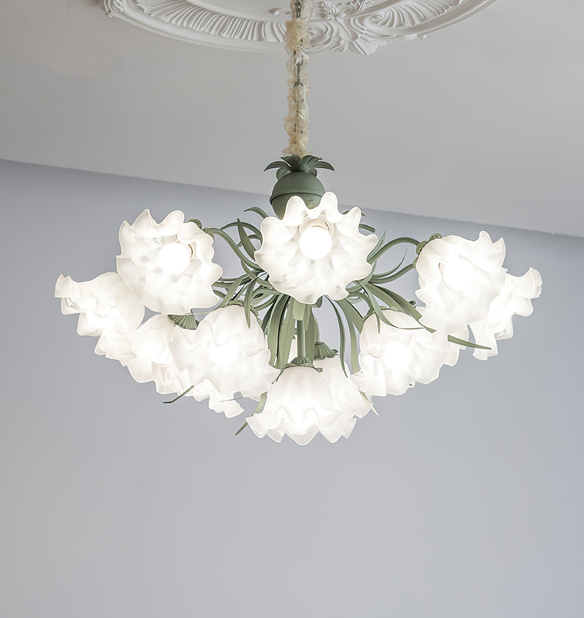 Lampadario Fiore di Mughetto
