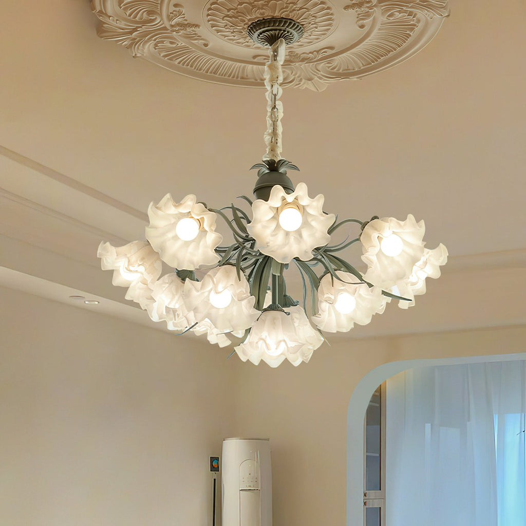 Lampadario Fiore di Mughetto