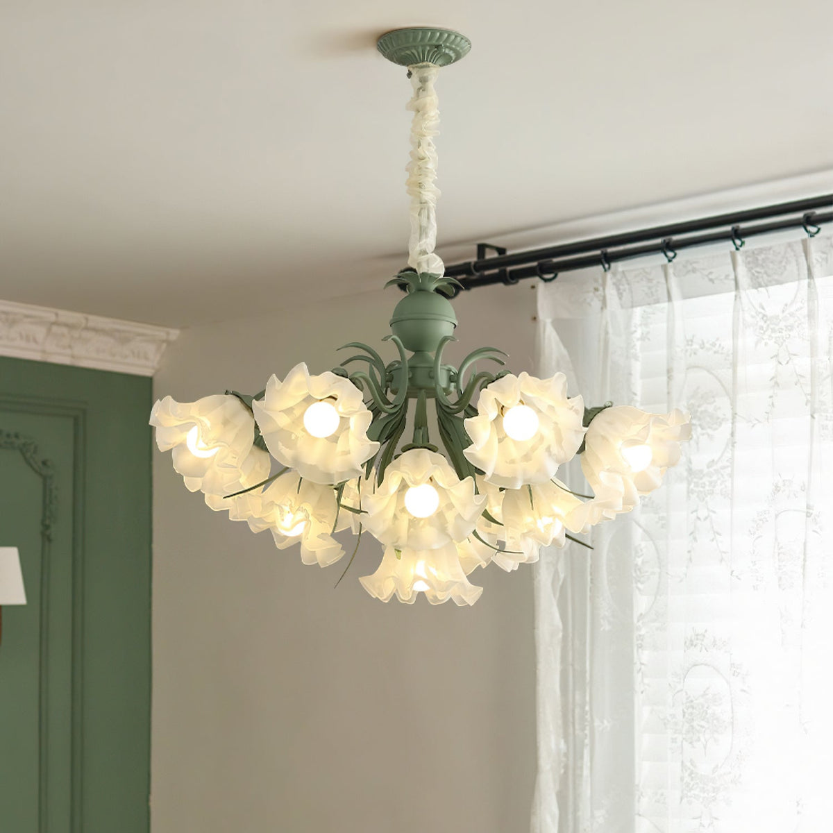 Lampadario Fiore di Mughetto