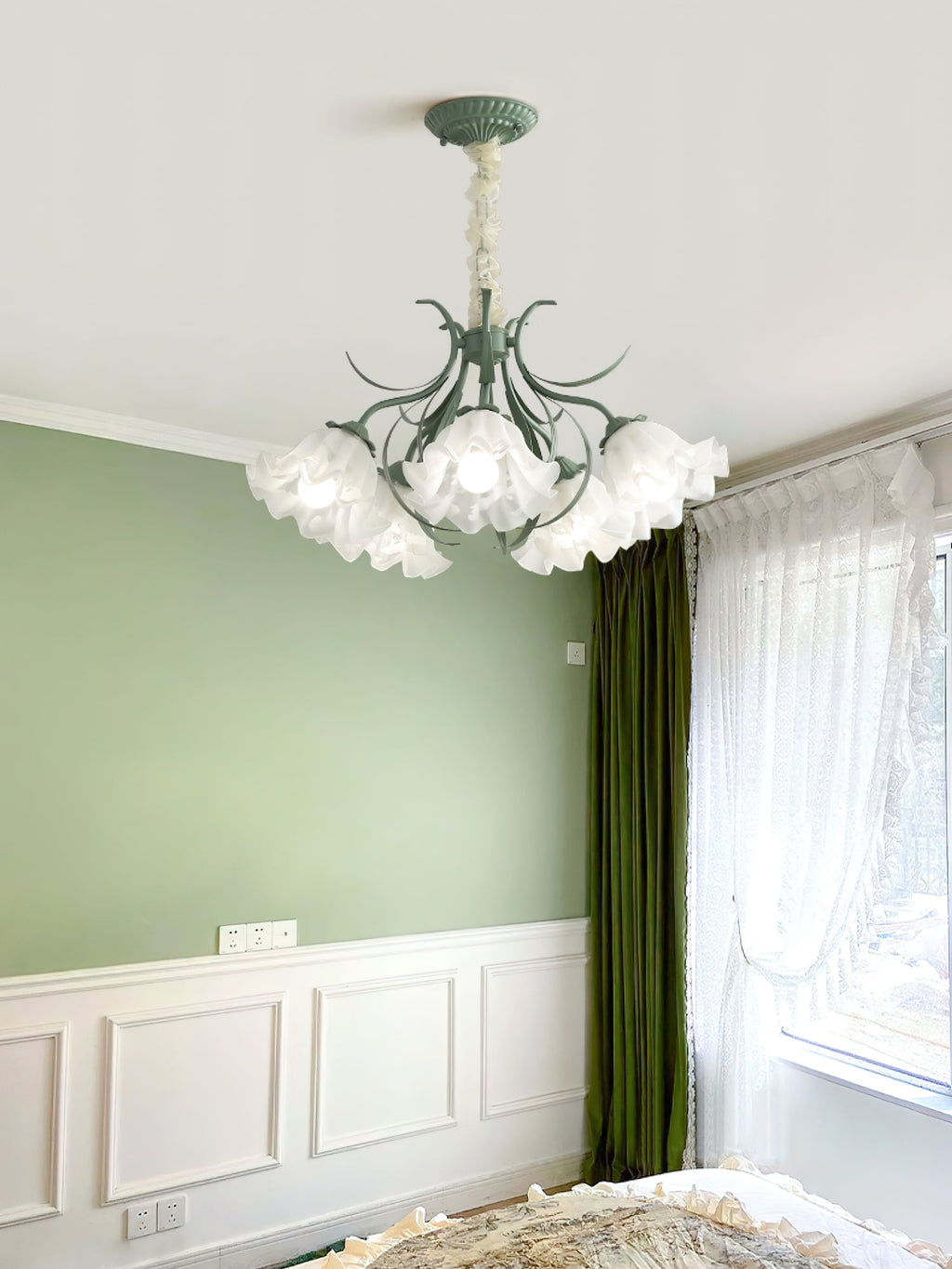 Lampadario Fiore di Mughetto