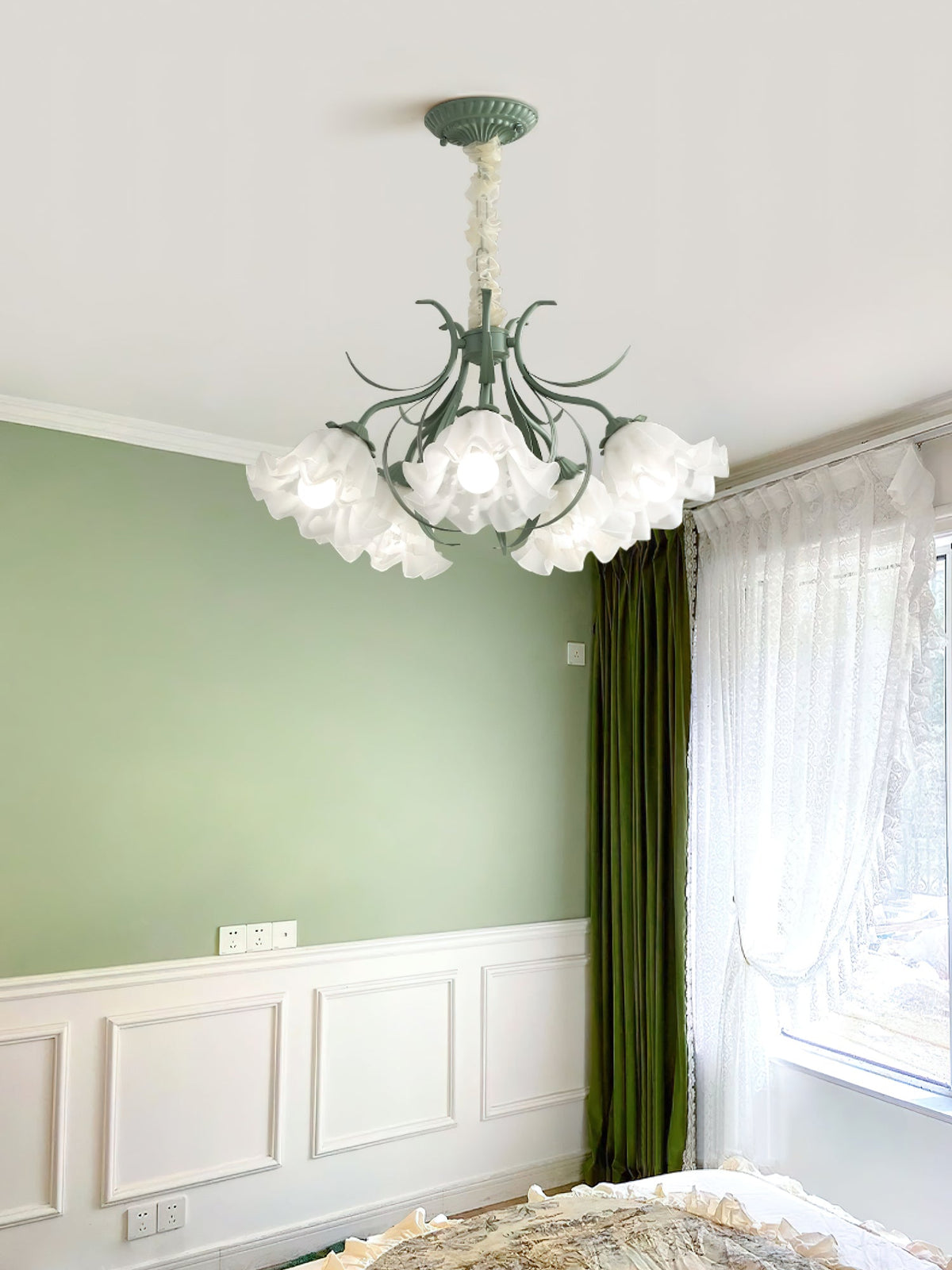 Lampadario Fiore di Mughetto