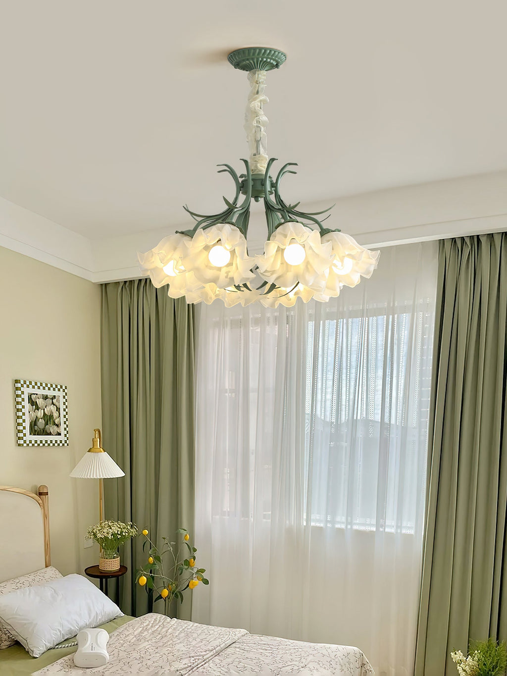 Lampadario Fiore di Mughetto
