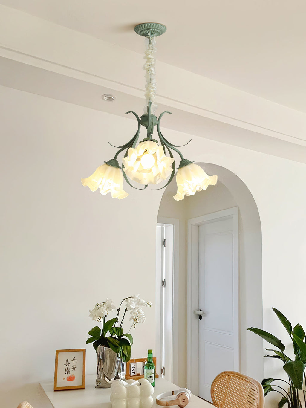 Lampadario Fiore di Mughetto