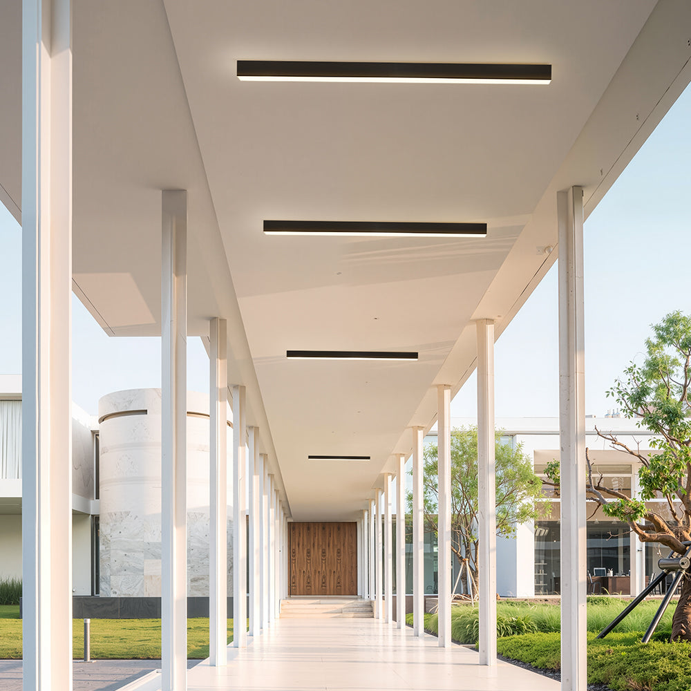 Lampada a sospensione/da incasso LED Lineare - Tri-Colore Regolabile