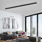Lampada a sospensione/da incasso LED Lineare - Tri-Colore Regolabile