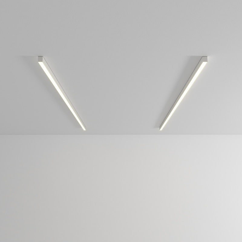 Lampada a sospensione/da incasso LED Lineare - Tri-Colore Regolabile
