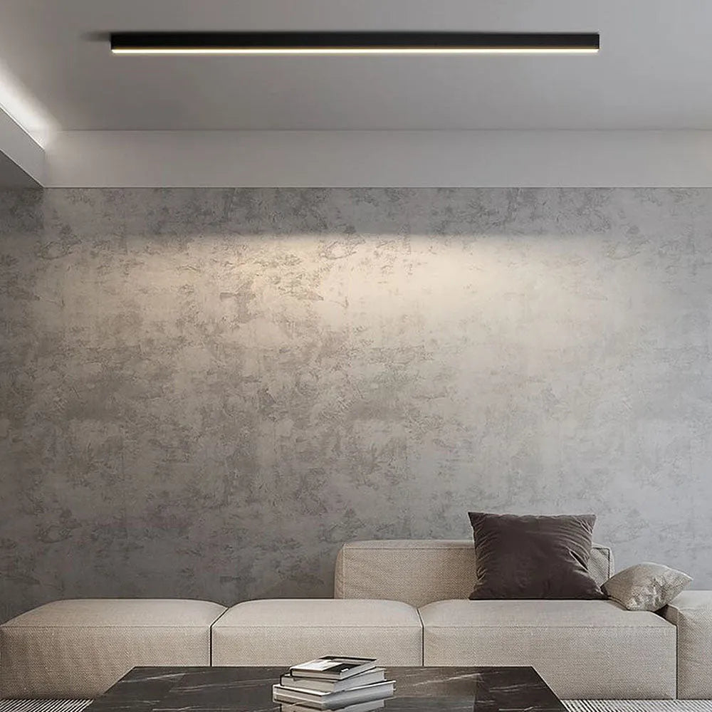 Lampada a sospensione/da incasso LED Lineare - Tri-Colore Regolabile