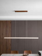 Lampada a Sospensione in Travertino Lineare