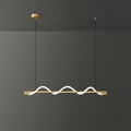 Pulse Minimalista Ottone Lampada a Sospensione