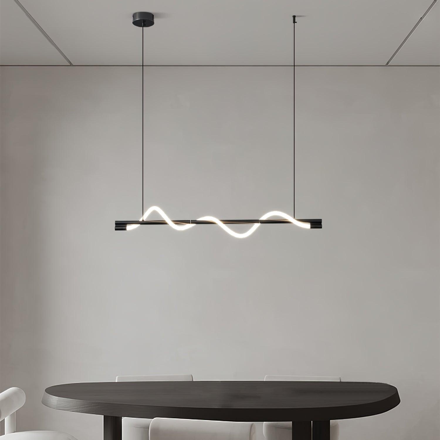 Pulse Minimalista Ottone Lampada a Sospensione