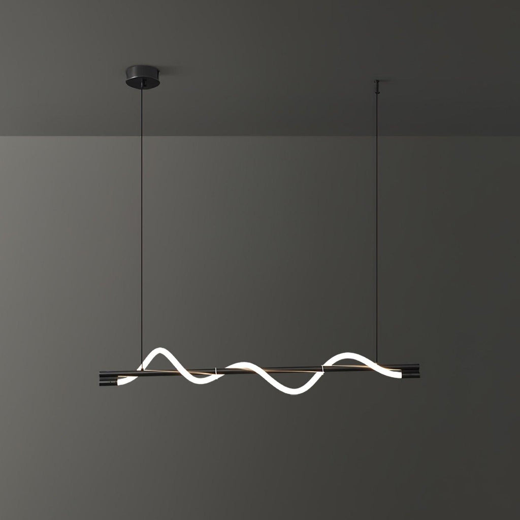 Pulse Minimalista Ottone Lampada a Sospensione