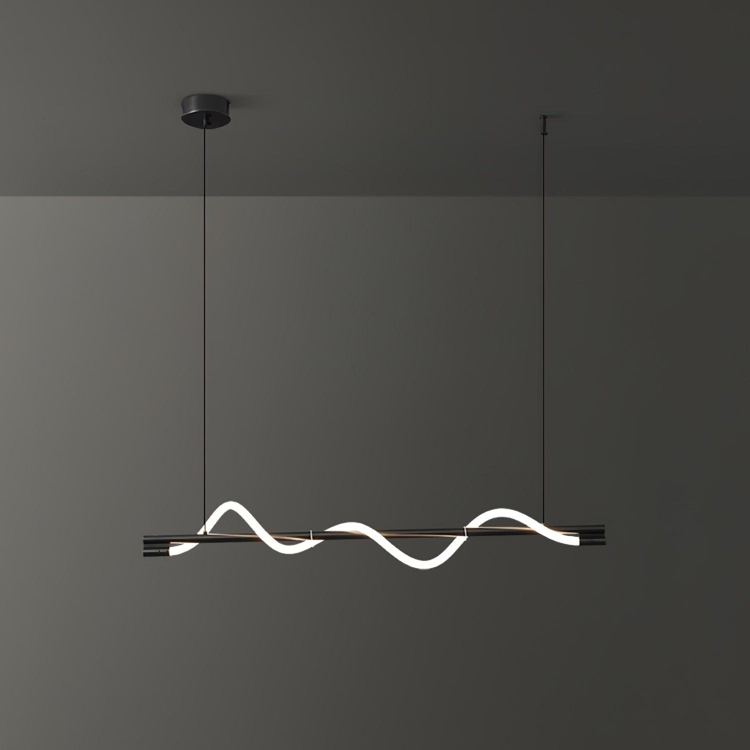 Pulse Minimalista Ottone Lampada a Sospensione