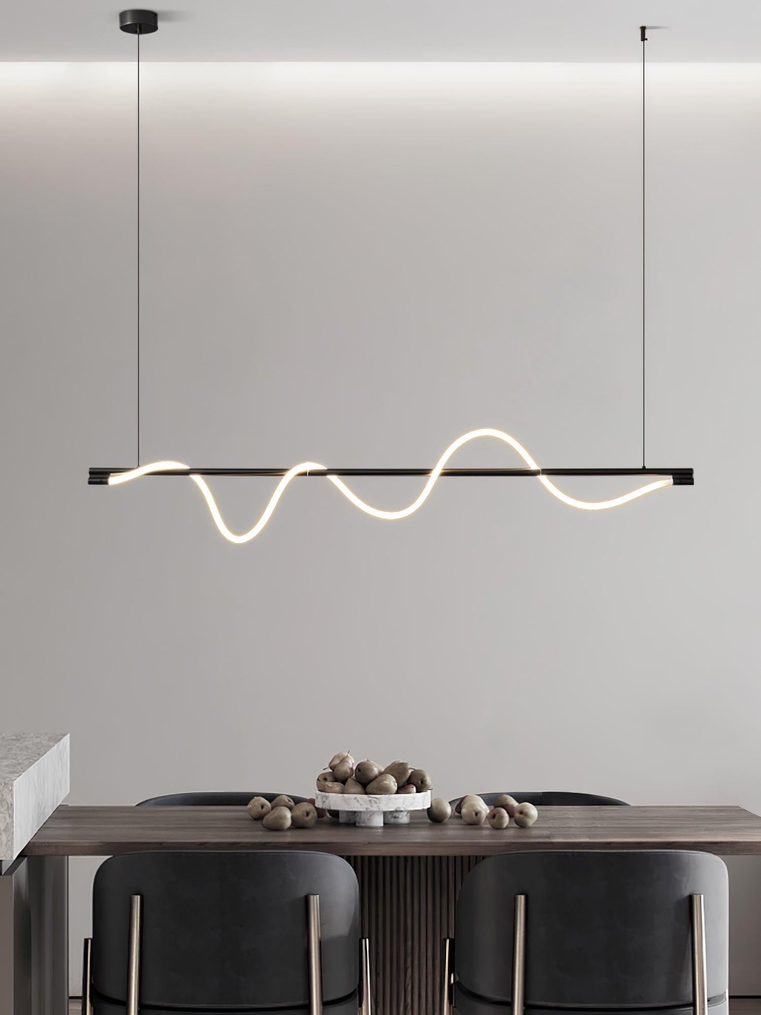 Pulse Minimalista Ottone Lampada a Sospensione