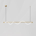 Pulse Minimalista Ottone Lampada a Sospensione