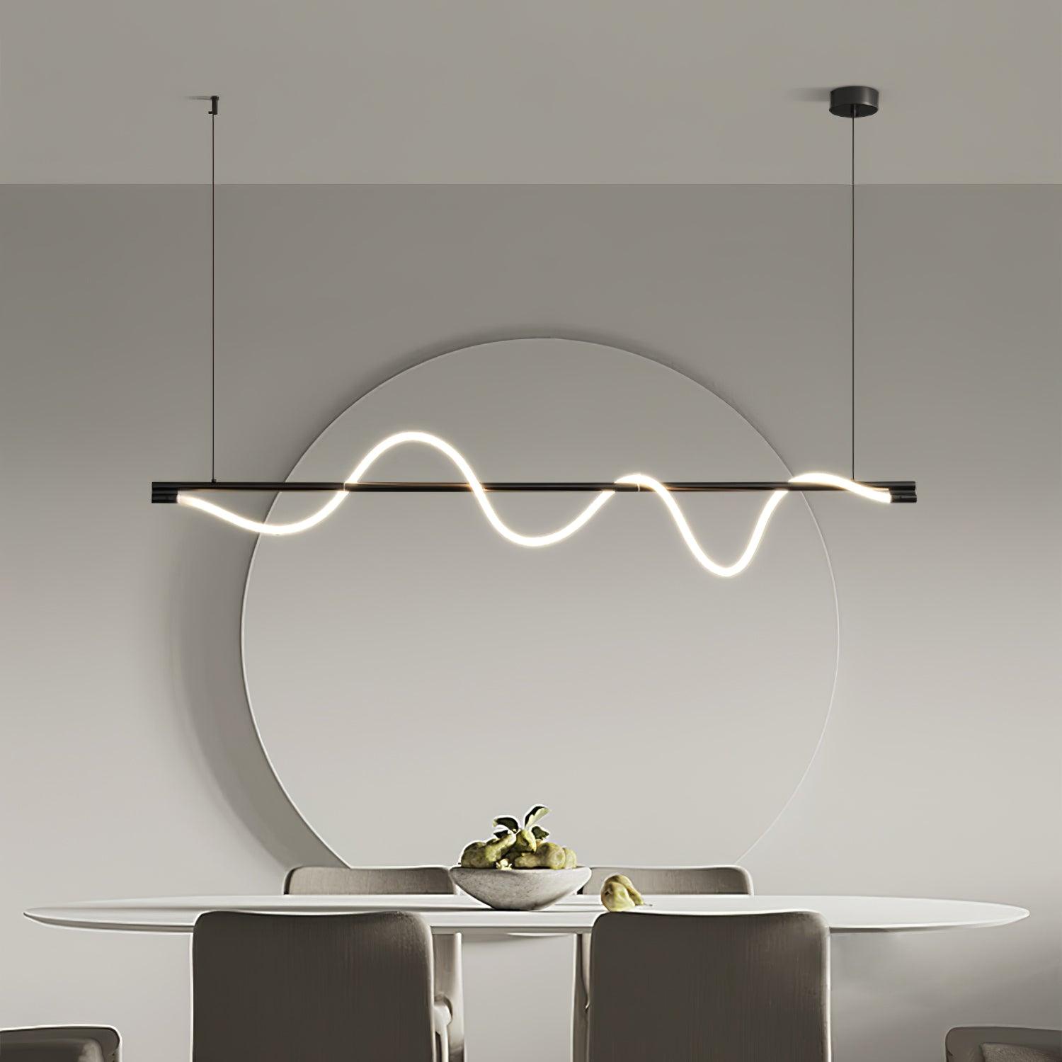 Pulse Minimalista Ottone Lampada a Sospensione
