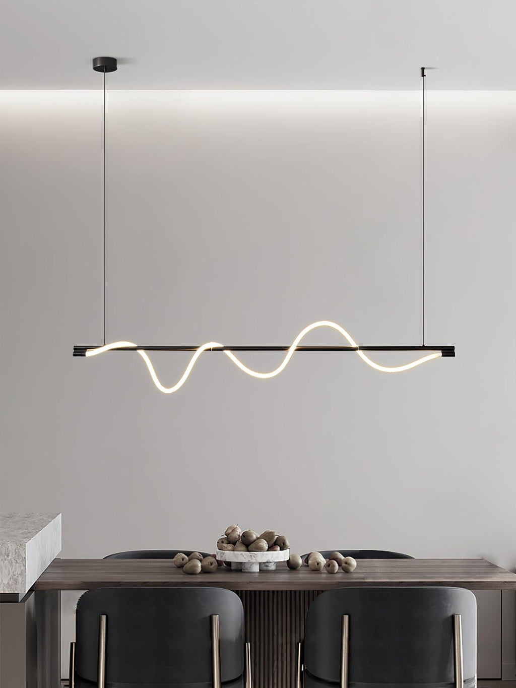 Pulse Minimalista Ottone Lampada a Sospensione
