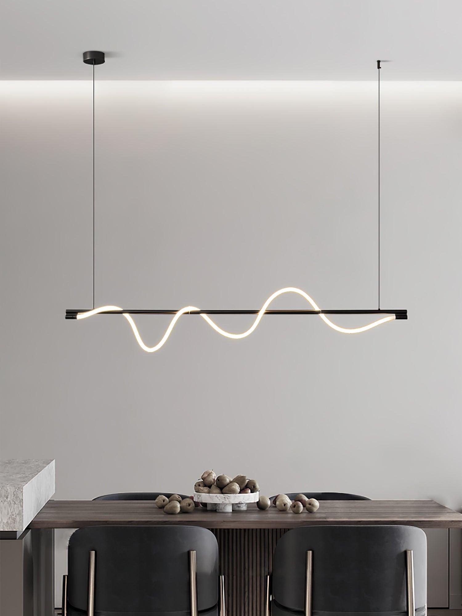Pulse Minimalista Ottone Lampada a Sospensione
