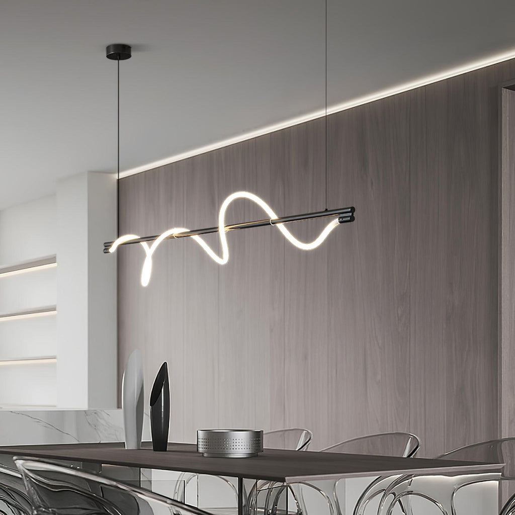 Pulse Minimalista Ottone Lampada a Sospensione