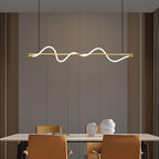 Pulse Minimalista Ottone Lampada a Sospensione