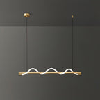 Pulse Minimalista Ottone Lampada a Sospensione