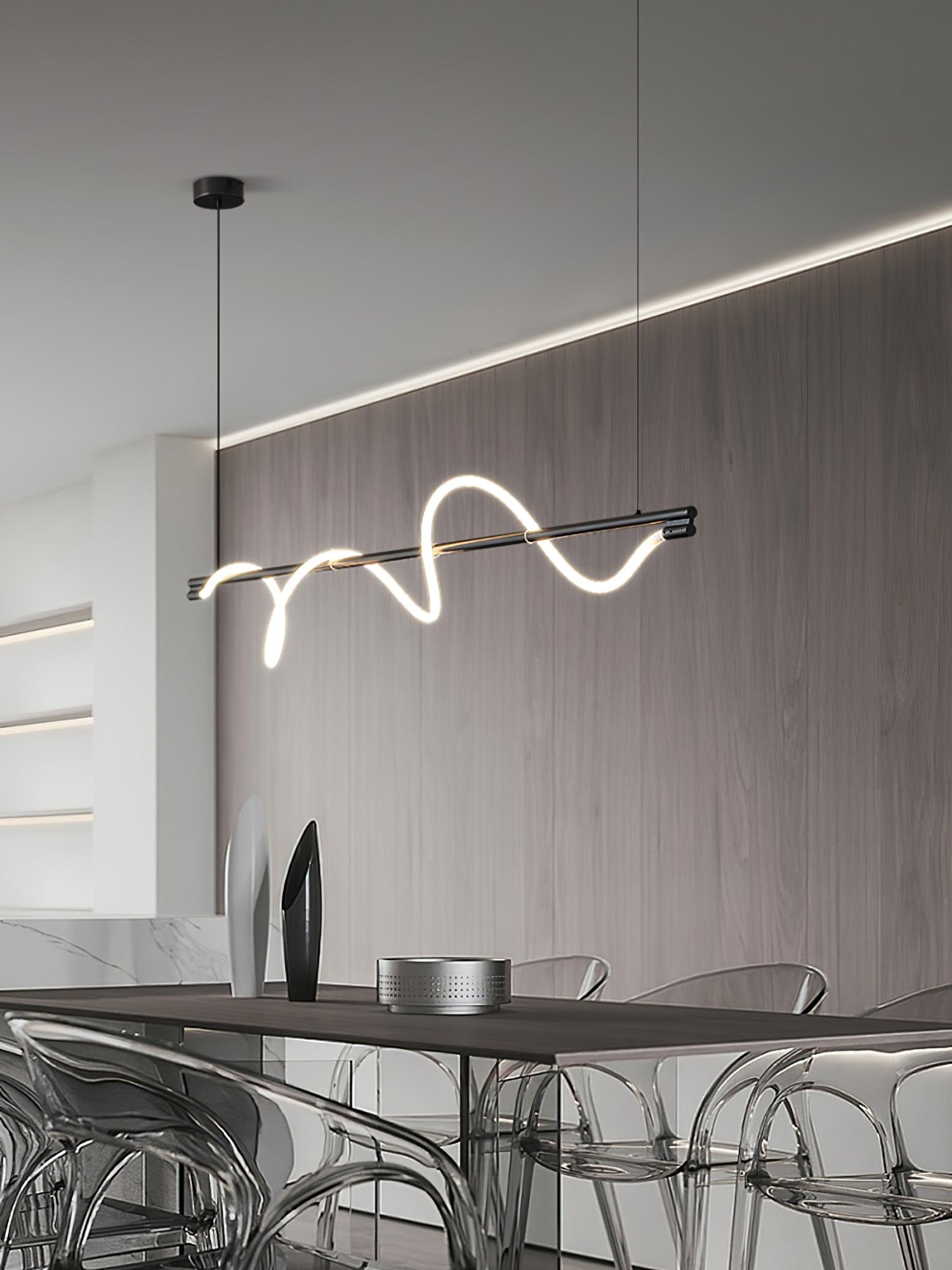 Pulse Minimalista Ottone Lampada a Sospensione