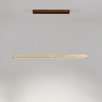 Lampada a Sospensione in Travertino Lineare