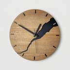 Orologio da Parete in Legno di Lusso Design Moderno